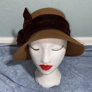 Vintage Lady Rachel Wool Hat made in Italy